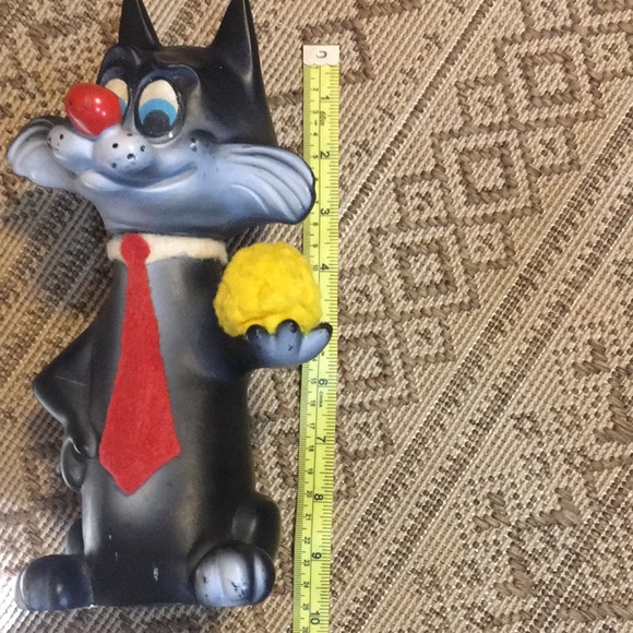 Vintage 1967 Royalty Ind. Inc. Cat Coin Bank 9.5” - Picture 12 of 12